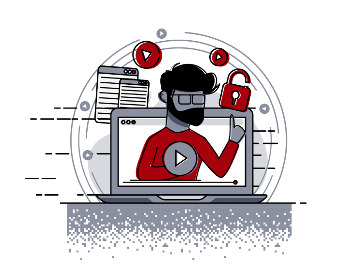 Illustration for Securitum's trainings and publications.